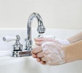 Prevenirea infecției cu viermi - spălarea mâinilor